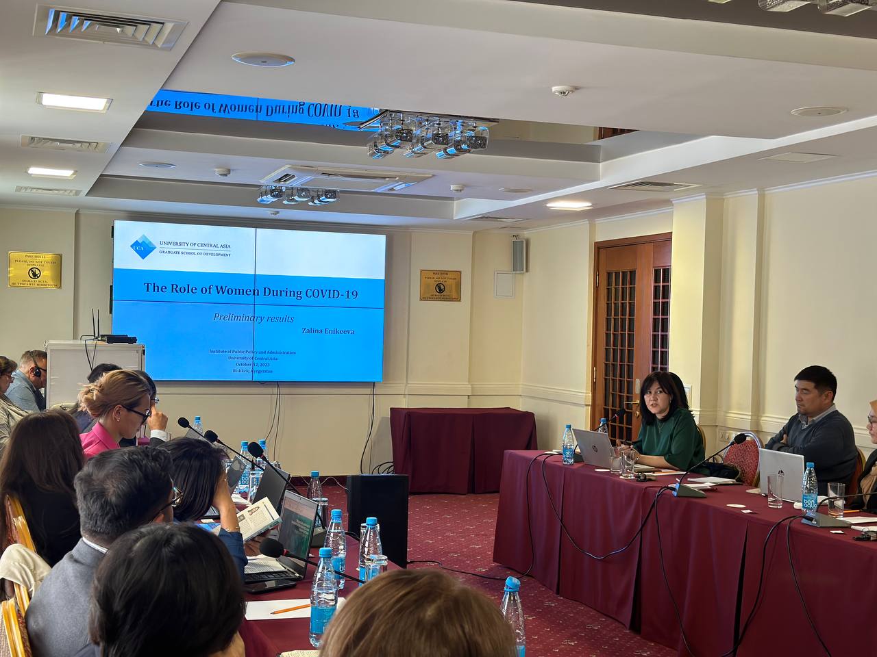 Zalina Enikeeva’s talk at the Life in Kyrgyzstan Conference